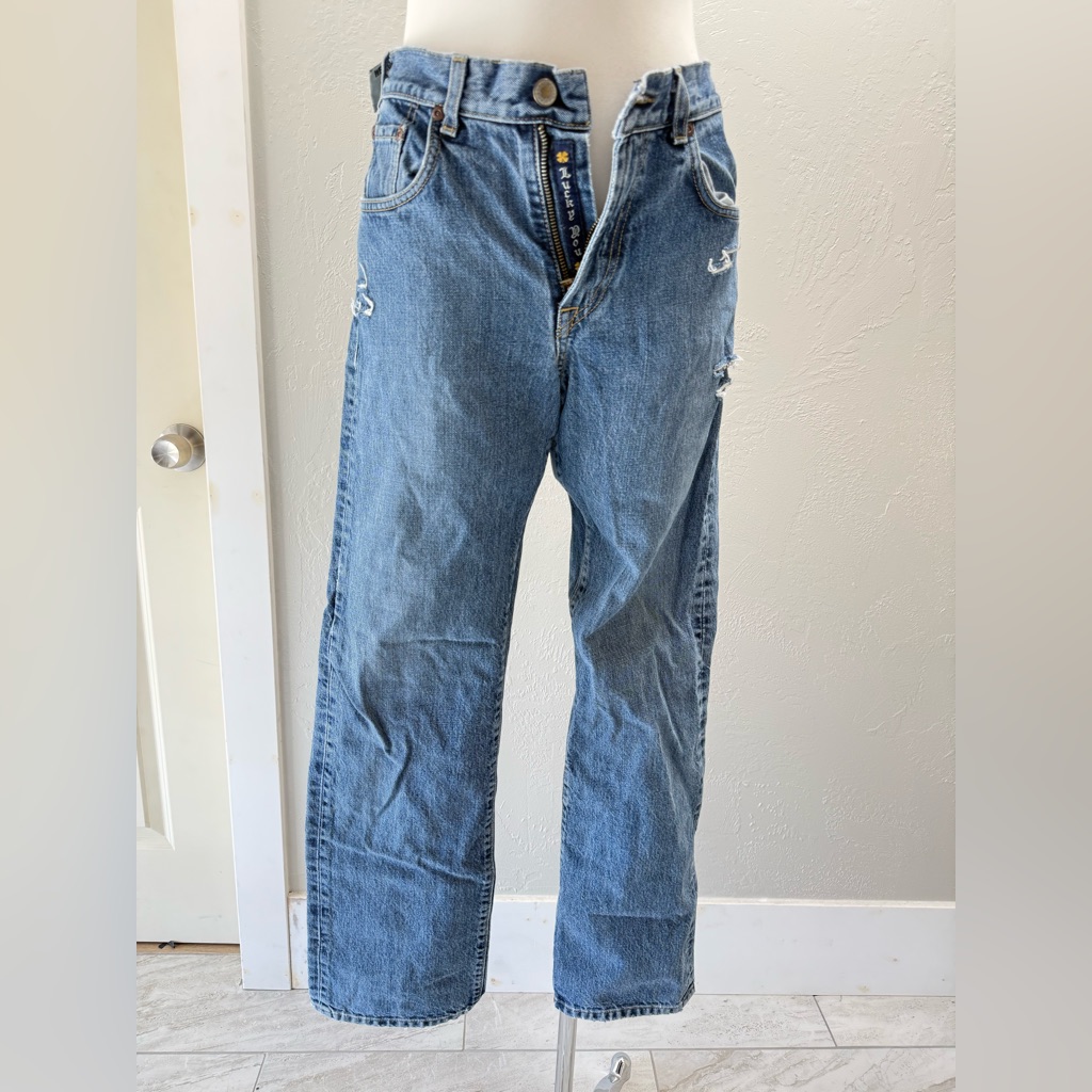 Lucky Brand Womens Lowrise Bootlet Zipper Fly